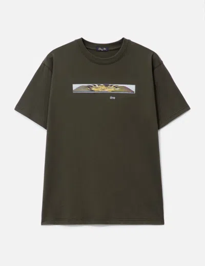 Dime Stretch T-shirt In Brown