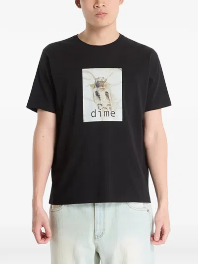 Dime Sunday T-shirt In Black
