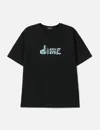 Dime Tech T-shirt In Black