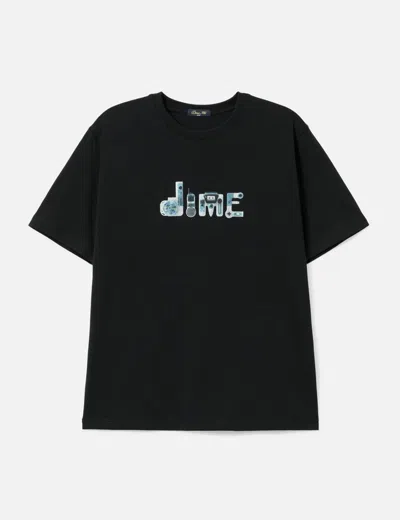 Dime Tech T-shirt In Black