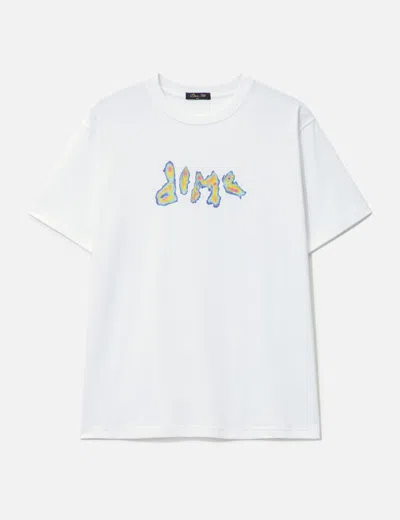 Dime Topo T-shirt In White