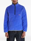 Dime Trail Half-zip Jacket In Blue