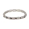 Dime Tribe Men's Silver Bullet Bracelet In Silver