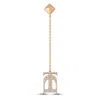 Dime Tribe Women's Rose Gold D.t Signature Earring In Gold