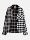 Dime Patchwork Panelled Shirt