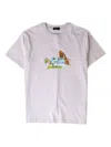 Dime Waterfall-graphic T-shirt In Pink