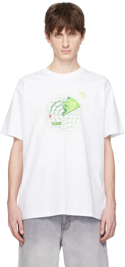 Dime White Radar T-shirt