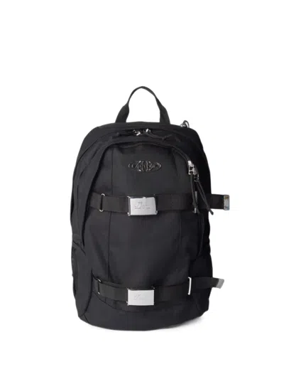 Dime X Eastpack Getter  Buckle-fastening Logo-plaque Backpack In Black