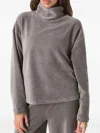 Dimensione Danza High-neck Sweater In Gray