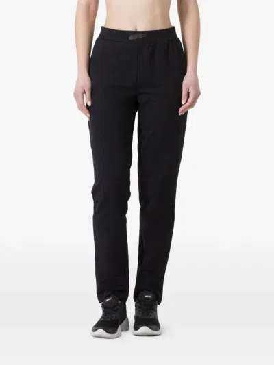 Dimensione Danza Logo-waistband Track Pants In Black