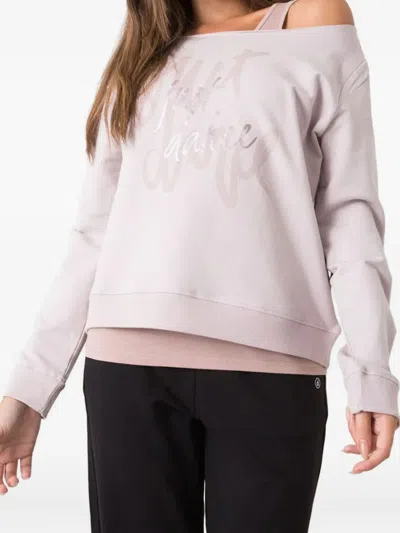 DIMENSIONE DANZA OFF-SHOULDER SWEATER