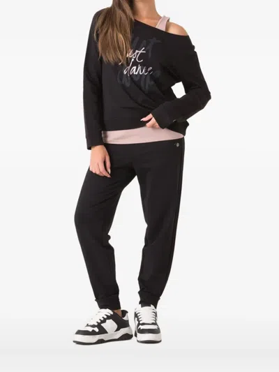 DIMENSIONE DANZA OFF-SHOULDER SWEATSHIRT