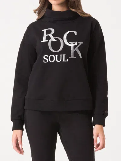 Dimensione Danza Zip-detail Embellished Knitwear In Black