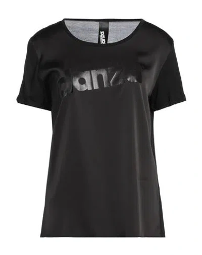 Dimensione Danza Woman T-shirt Black Size Xs Modal, Polyester, Elastane