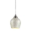 Dimond Home Elk Lighting Fusion Silver Pendant In Satin Nickel In Satin Nick