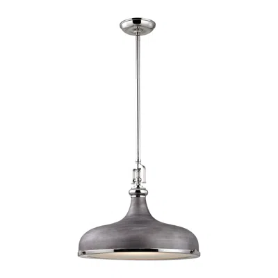 DIMOND HOME ELK LIGHTING RUTHERFORD PENDANT IN SATIN NICKEL
