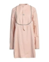 Dimora Woman Mini Dress Pink Size 8 Cotton, Elastane In Pink