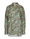 Dimora Woman Shirt Light Green Size 6 Viscose In Green