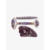Dimple Amani Thyst Gua Sha And Roller Pen Set