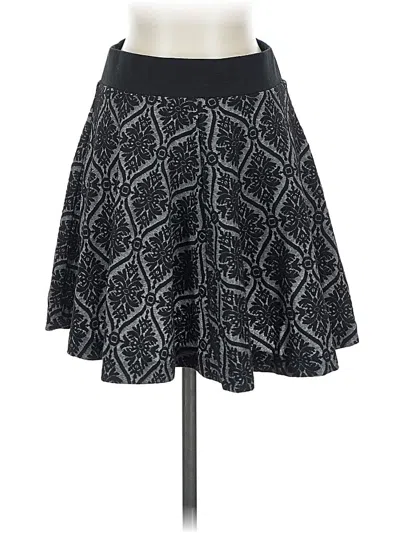 Pre-owned Dina Be Casual Skirt In Black