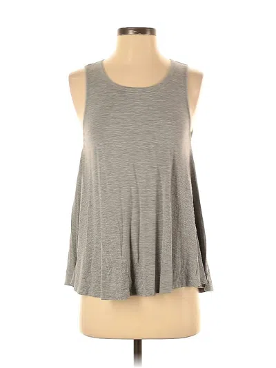 Pre-owned Dina Be Sleeveless T-shirt In Gray