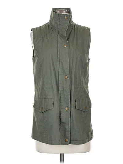 Pre-owned Dina Be Vest In Green