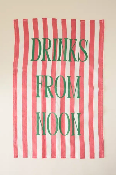 Dinette Linen Tennis Tea Towel