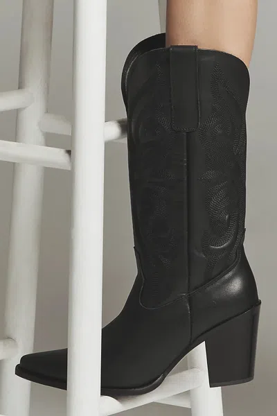Dingo 1969 Hensley Western Boots In Black