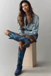 Dingo 1969 Thunder Road Western Boots In Blue
