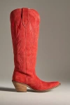 Dingo 1969 Thunder Road Western Boots In Red