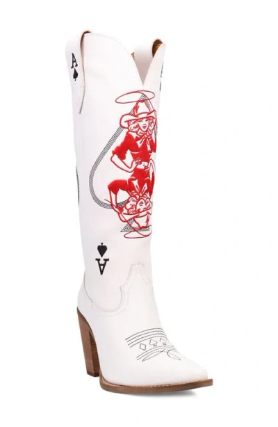 Dingo Ace Of Spades Cowboy Boot