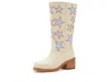 Dingo American Dream Tall Boot In White