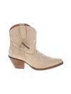Dingo Ankle Boots In Neutral