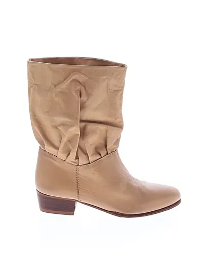 Pre-owned Dingo Boots In Brown