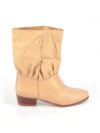 Pre-owned Dingo Boots In Brown