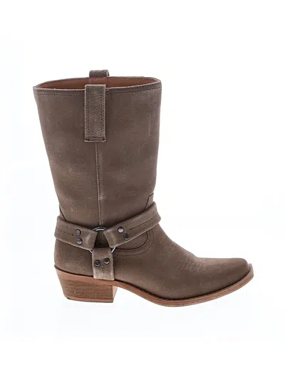 Pre-owned Dingo Boots In Brown