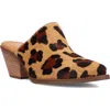 Dingo Calico Womens Pointed Closed Toe Mules