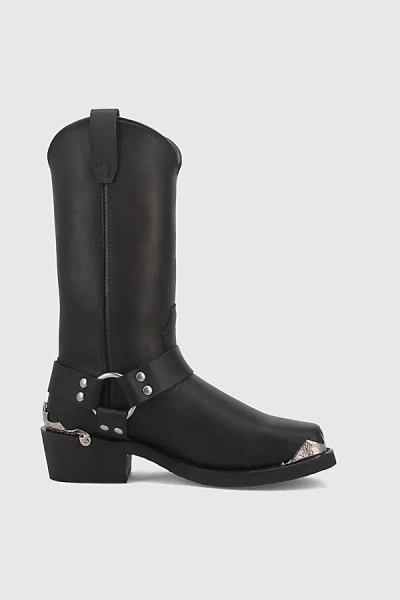 Dingo Chopper Leather Harness Boot In Black, Men's At Urban Outfitters