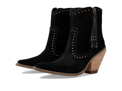 Dingo Classy N' Sassy Women's Shoes Black Suede: 7 B - Medium