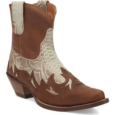 Dingo Cobra Kiss Western Boot In Brown
