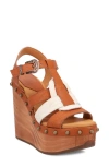 Dingo Cosmo Slingback Platform Wedge Sandal