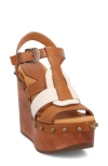 Dingo Cosmo Slingback Platform Wedge Sandal