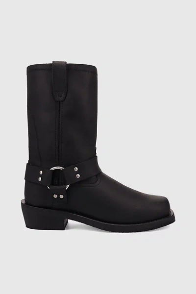Dingo Dean Leather Harness Boot In Black, Men's At Urban Outfitters