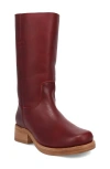 Dingo Dutton Tall Boot In Burgundy