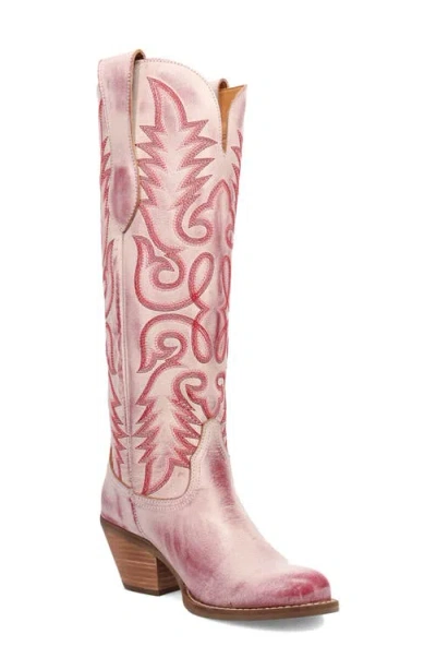 Dingo Faded Love Western Boot In Red