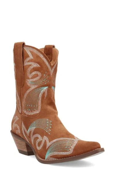 Dingo Flying Colors Western Boot In Brown