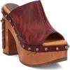 Dingo Free Spirit Platform Slide Sandal