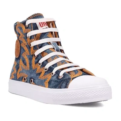 Dingo Game Day Womens Sneakers In Blue