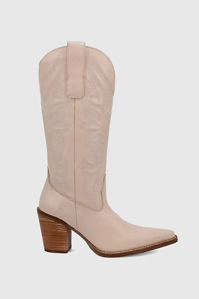 Dingo Hensley Leather Cowboy Boot In Sand, Women's At Urban Outfitters In Multi