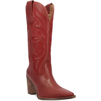 Dingo Hensley Western Boot In Red